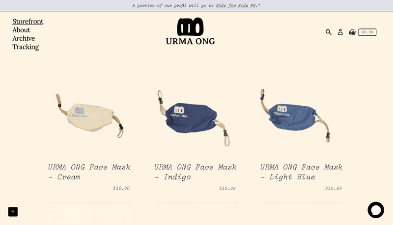 URMA ONG site